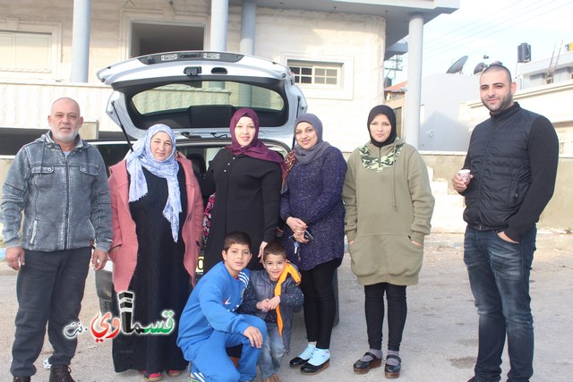  كفرقاسم : فوج الطائرة والثاني من عمرات الشتاء يغادر البلدة الى الديار الحجازية عبر مطار بن جوريون مع الاداري زهير العمشه  ابو الصراط  